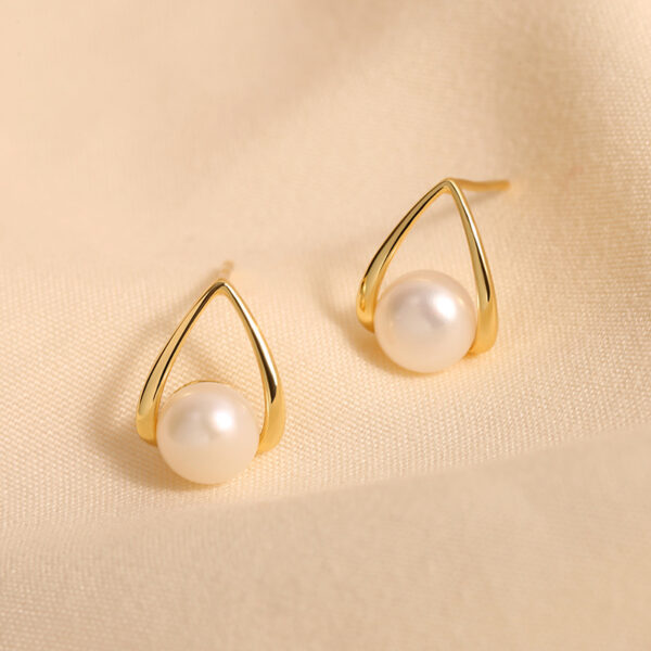 S925 pearl earrings