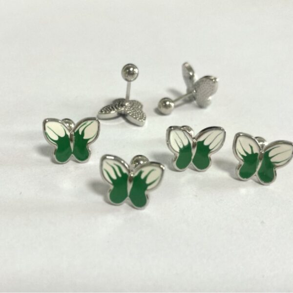 butterfly drop oil stainless steel nose piercing